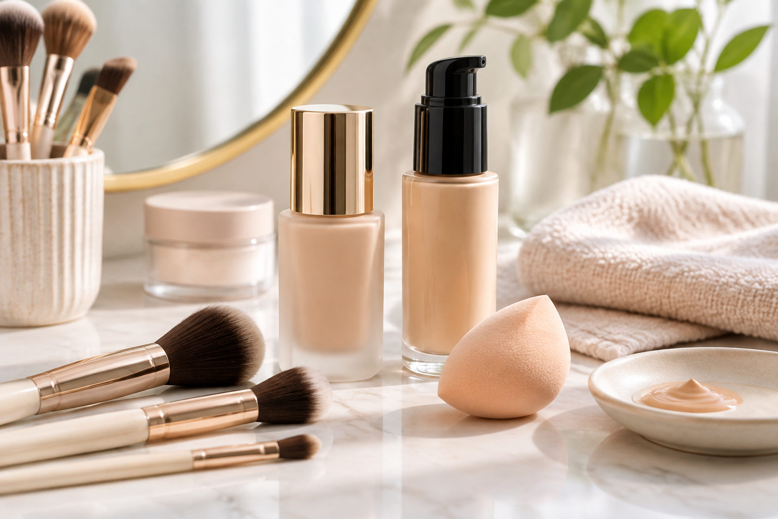 How Do You Apply Foundation for a Smooth, Natural Base?